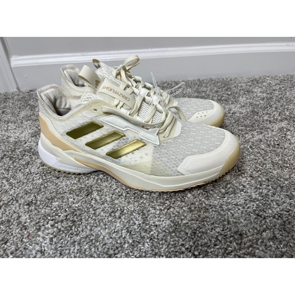 Adidas Crazyflight 6 Off White Indoor Volleyball Women Size 7.5 Sneakers